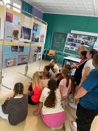 Intervention à l'école Ferry Rouvroy 2025